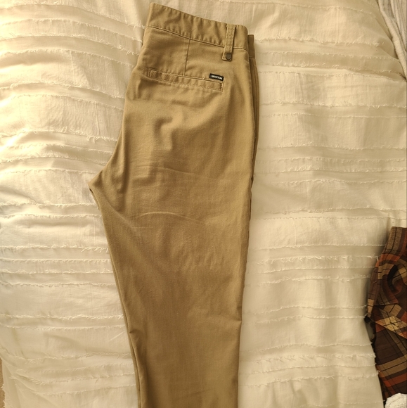 Brixton Choice Standard khaki Pants - Picture 2 of 4